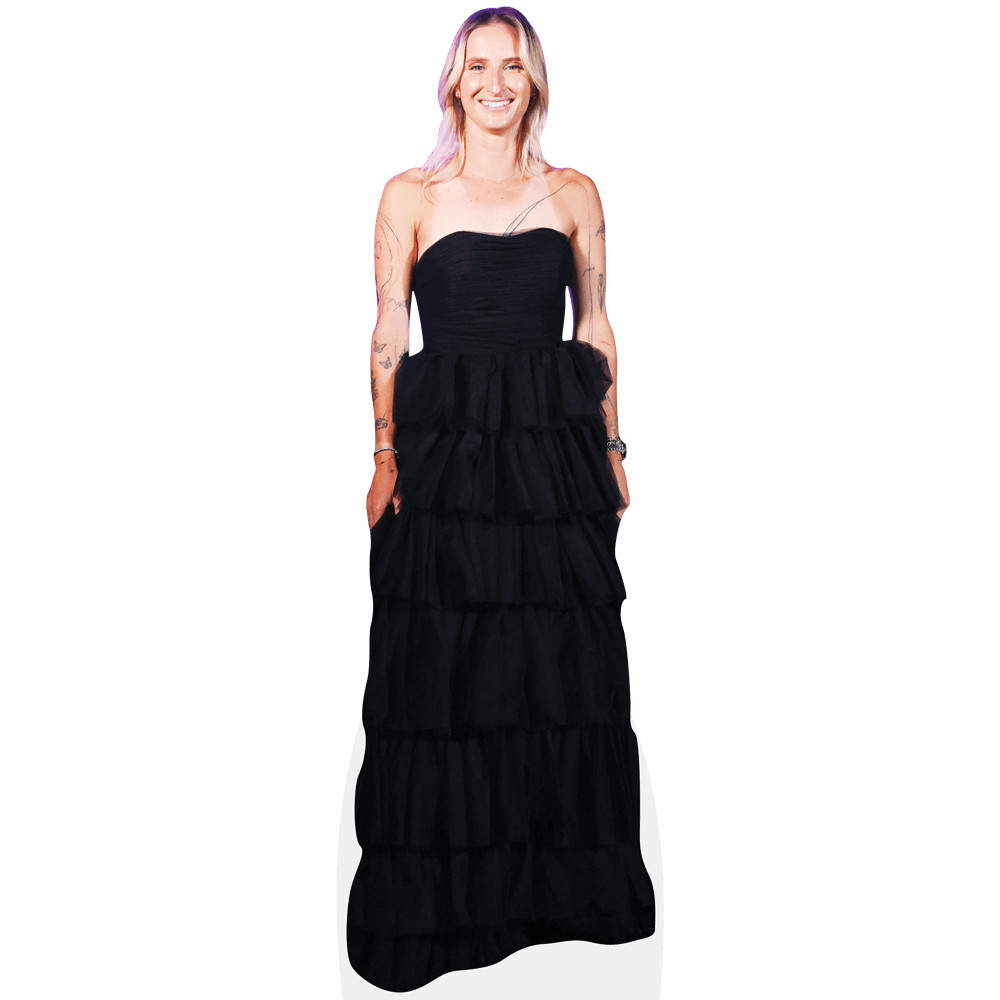 Markéta Vondroušová (Black Dress) Mini Size Cutout
