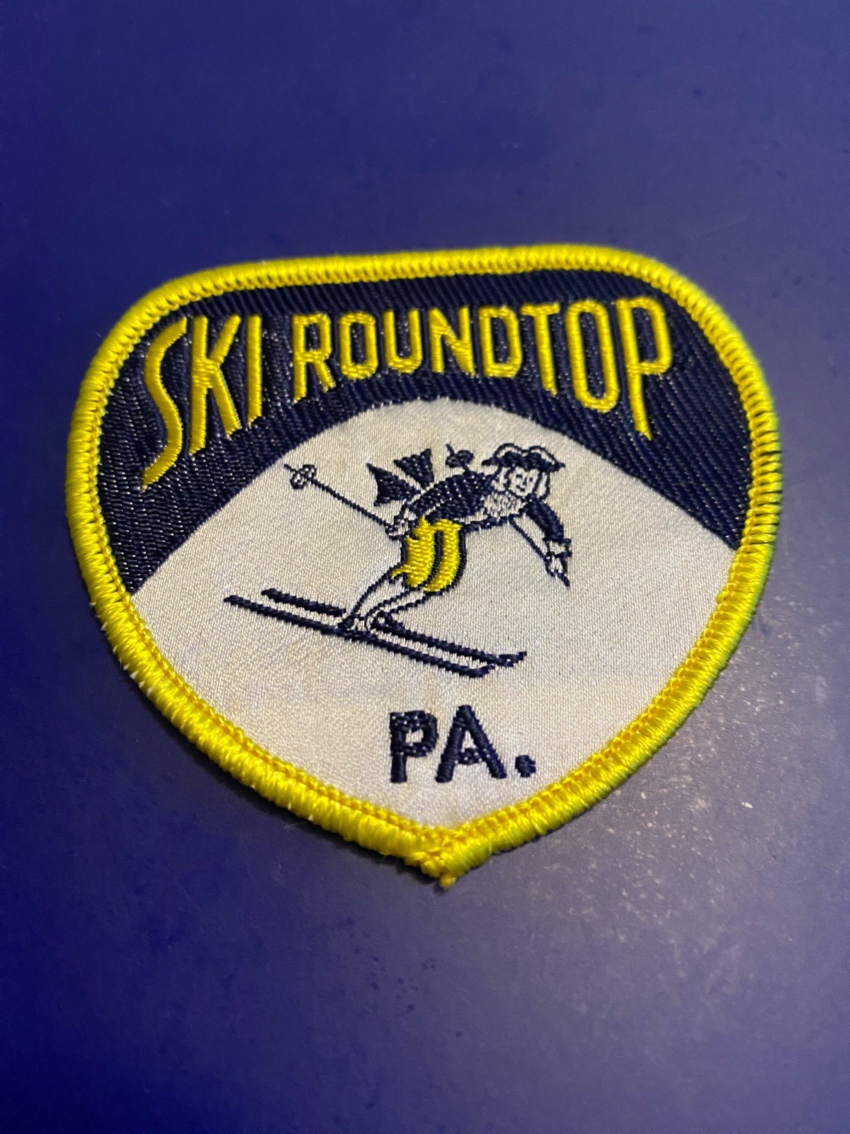 VTG SKI ROUNDTOP Pennsylvania Sew On Patch