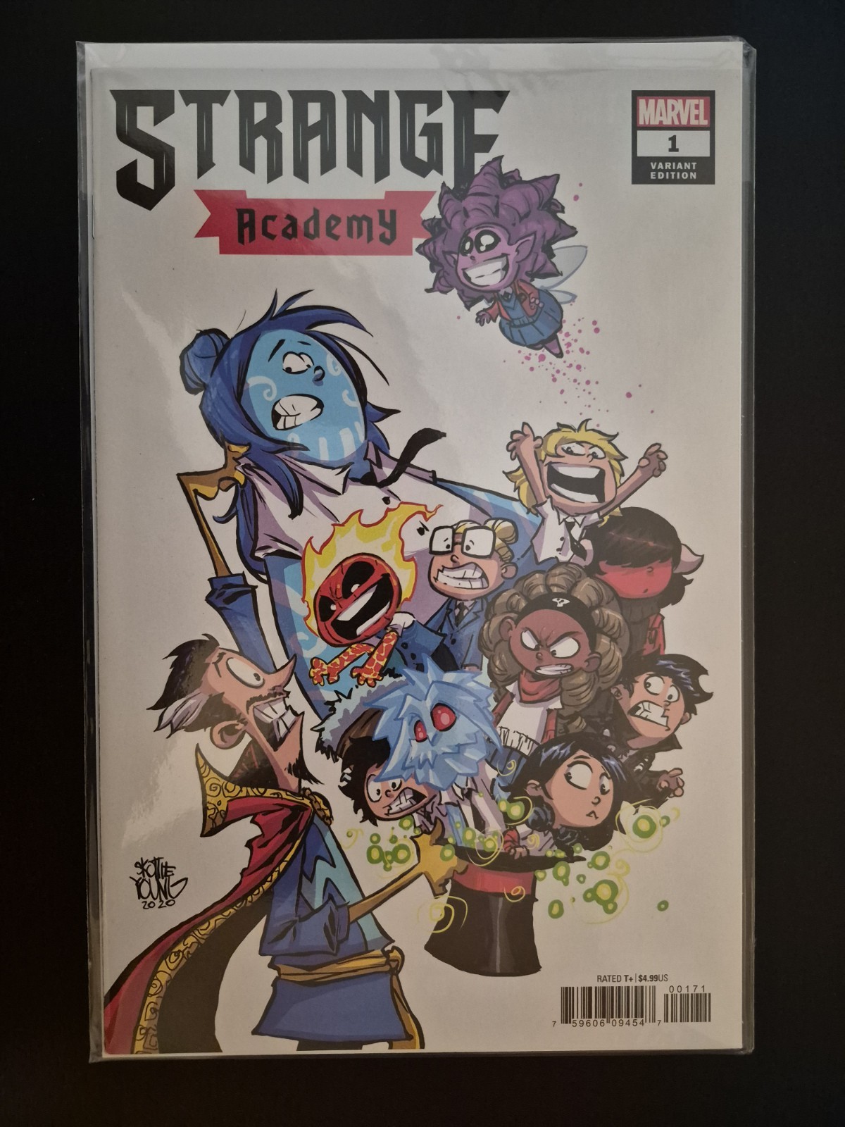 Strange Academy #1 Marvel Comics 2020 Skottie Young Variant Cover Modern Age Strange Academy #1 Marvel Comics 2020 Skottie Young Variant Cover Modern Age