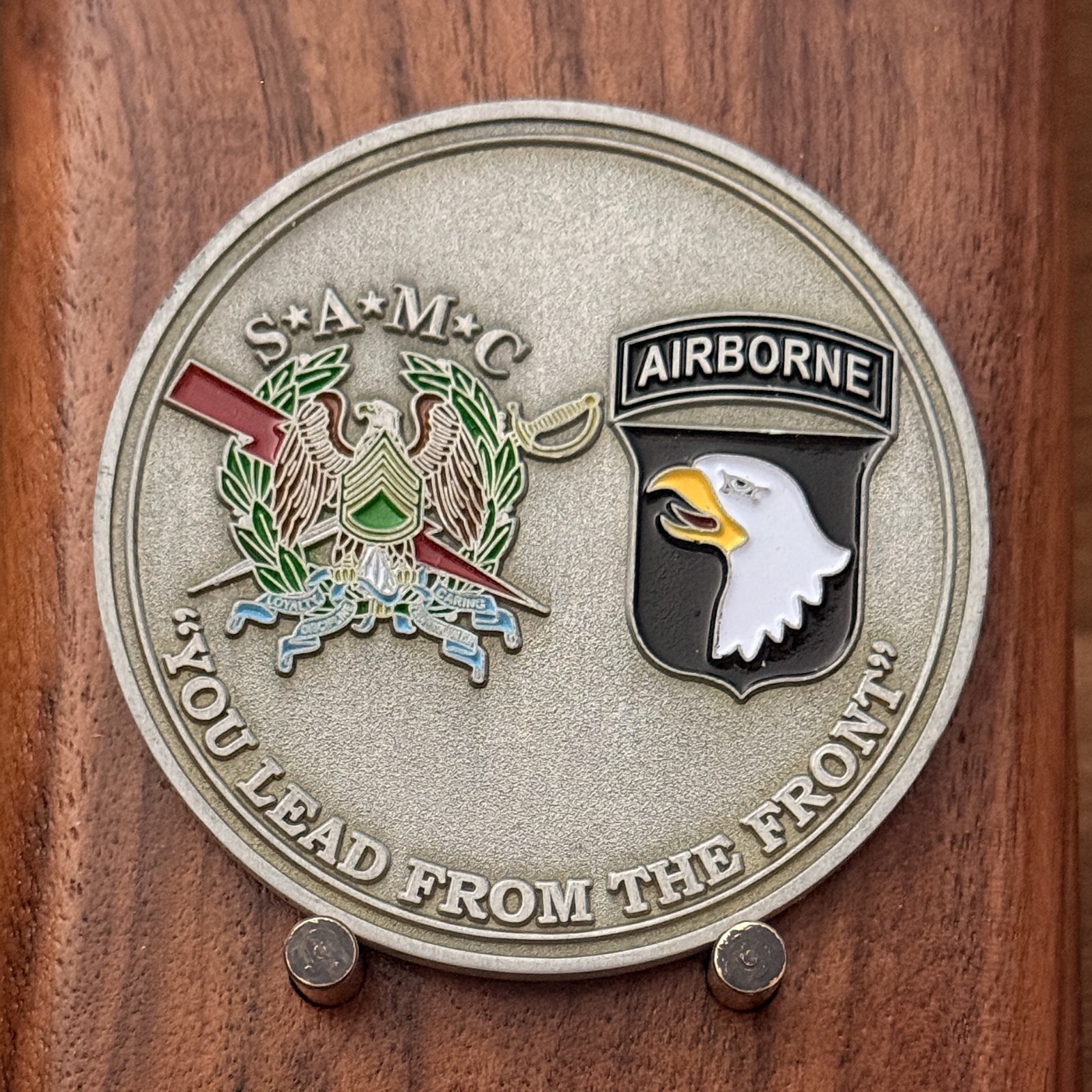 Fort Campbell 101st Airborne Audie Murphy Club SAMC Challenge Coin 1#50 Fort Campbell 101st Airborne Audie Murphy Club SAMC Challenge Coin 1#50