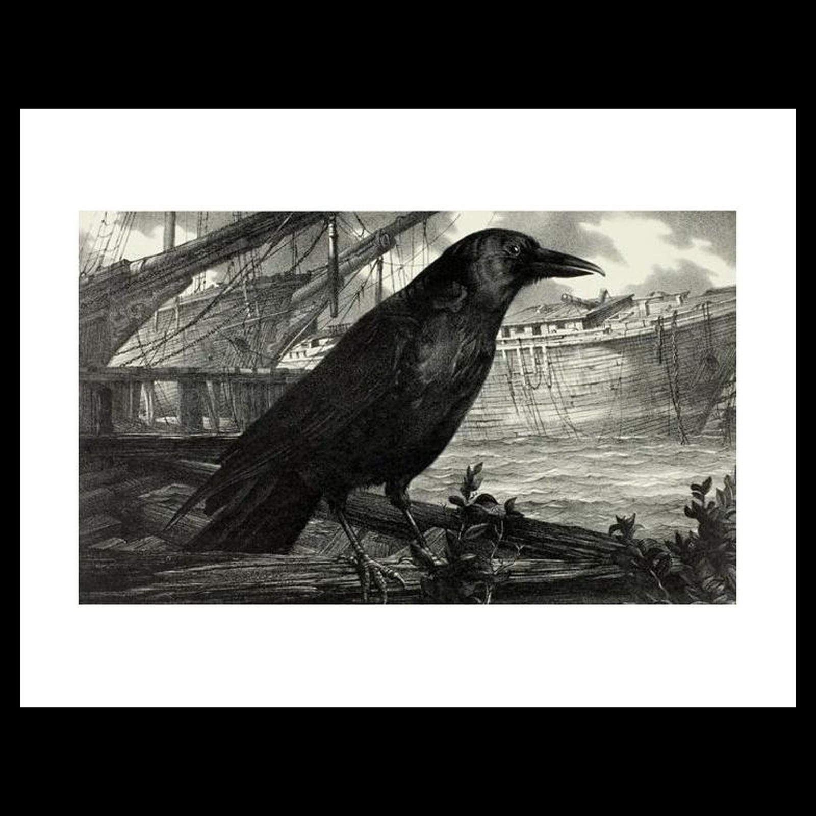 Stow Wengenroth - The Watchman (1949) Art Card Print