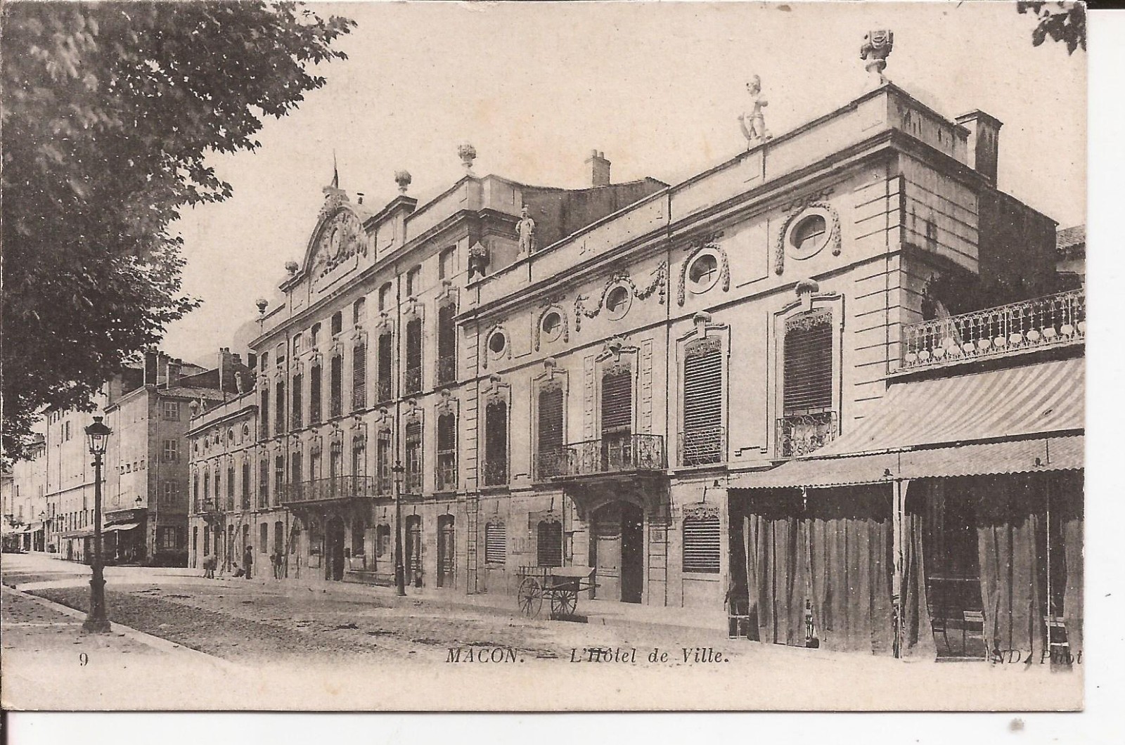 CP 71 MACON L\'Hôtel de ville