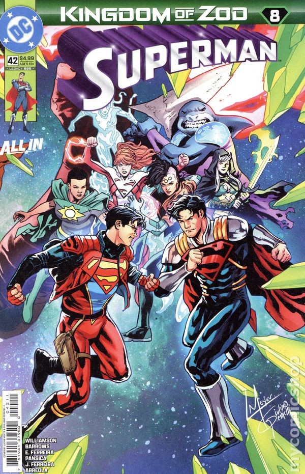 Superman #42A Stock Image