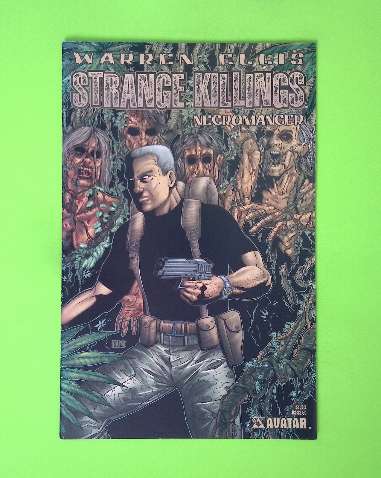 Strange Killings Necromancer #2 2004 Avatar Press High Grade Comic Book Q153-261