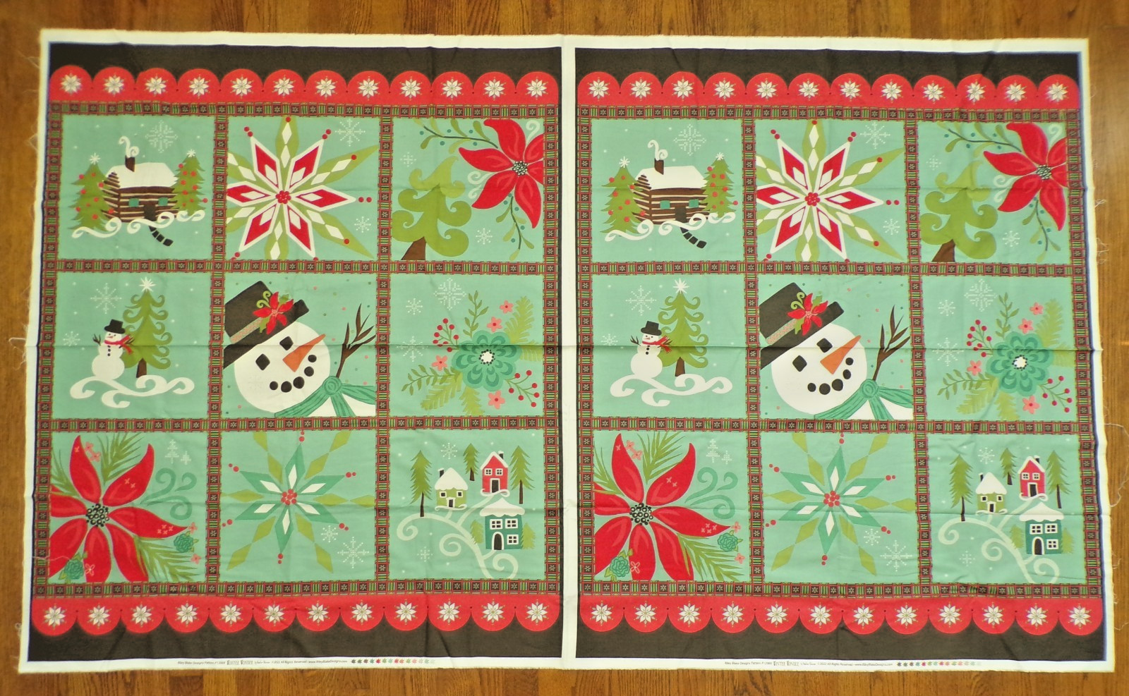 CHRISTMAS FABRIC 74\