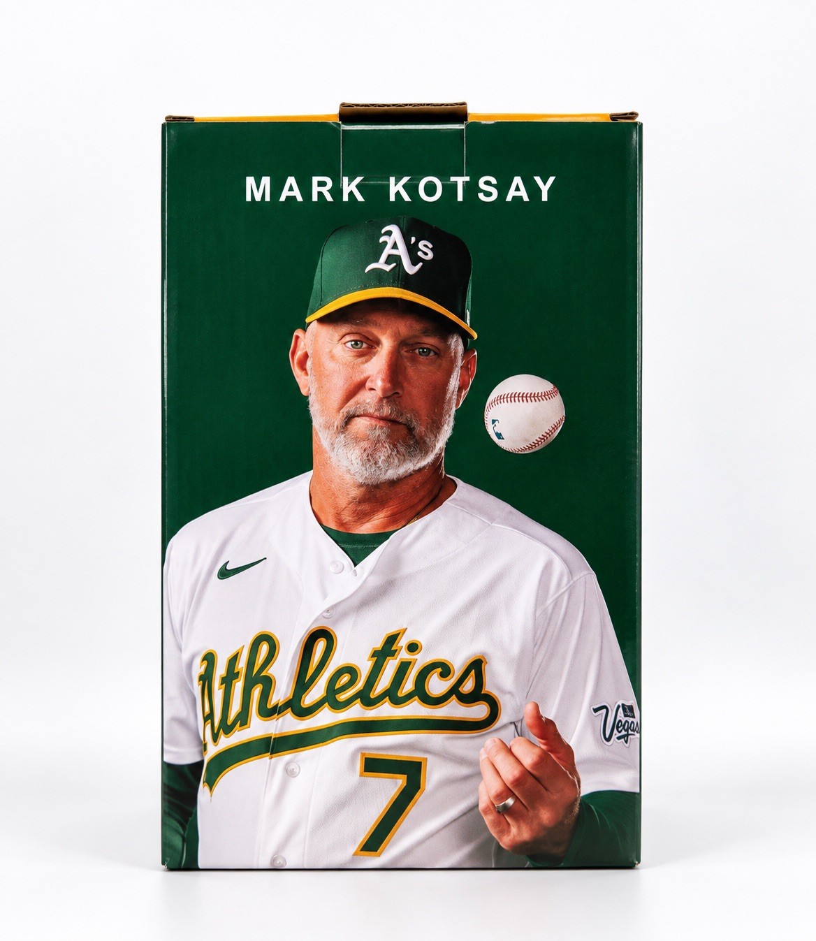 Mark Kotsay Oakland Athletics A’s Bobblehead 2026 New In Box Mark Kotsay Oakland Athletics A’s Bobblehead 2026 New In Box