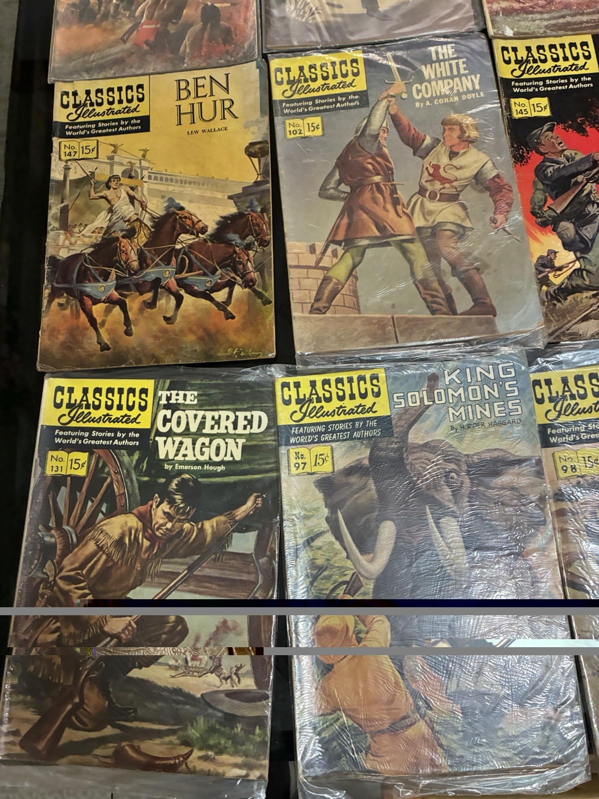 Lot Of 48 Classic Comics Illustrated  Mostly All 1st Editions 