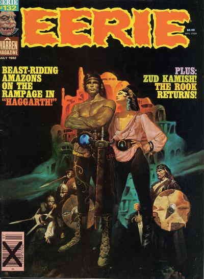 Eerie (Warren) #132 FN; Warren | the Rook Returns - w/Bag+Board