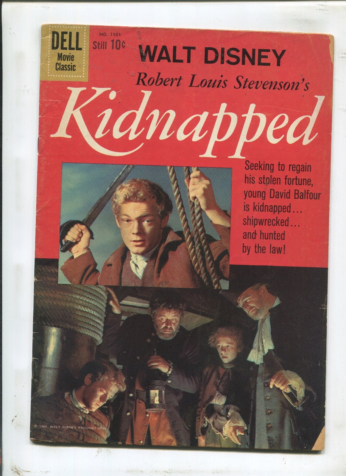 ROBERT LOUIS STEVENSON\'S KIDNAPPED #1101 - (6.0) 1960
