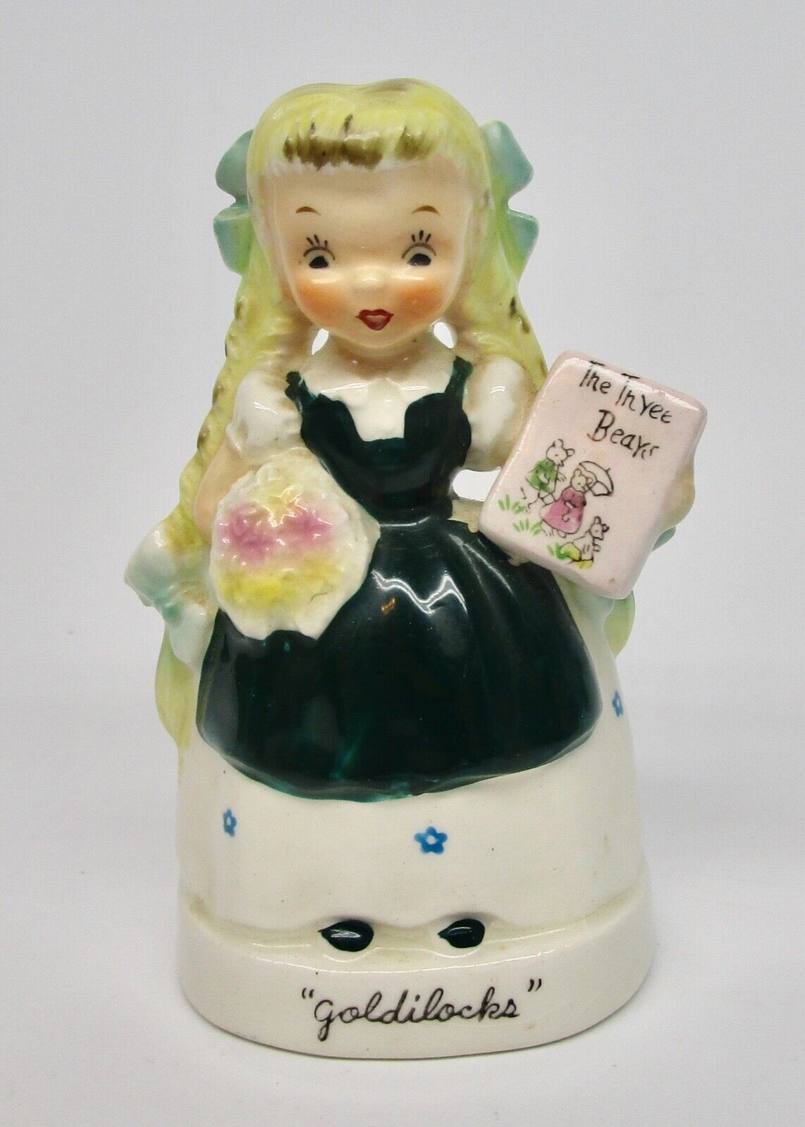 Vintage Goldilocks and the 3 bears figure fairytale Napco Japan A1943 figurine