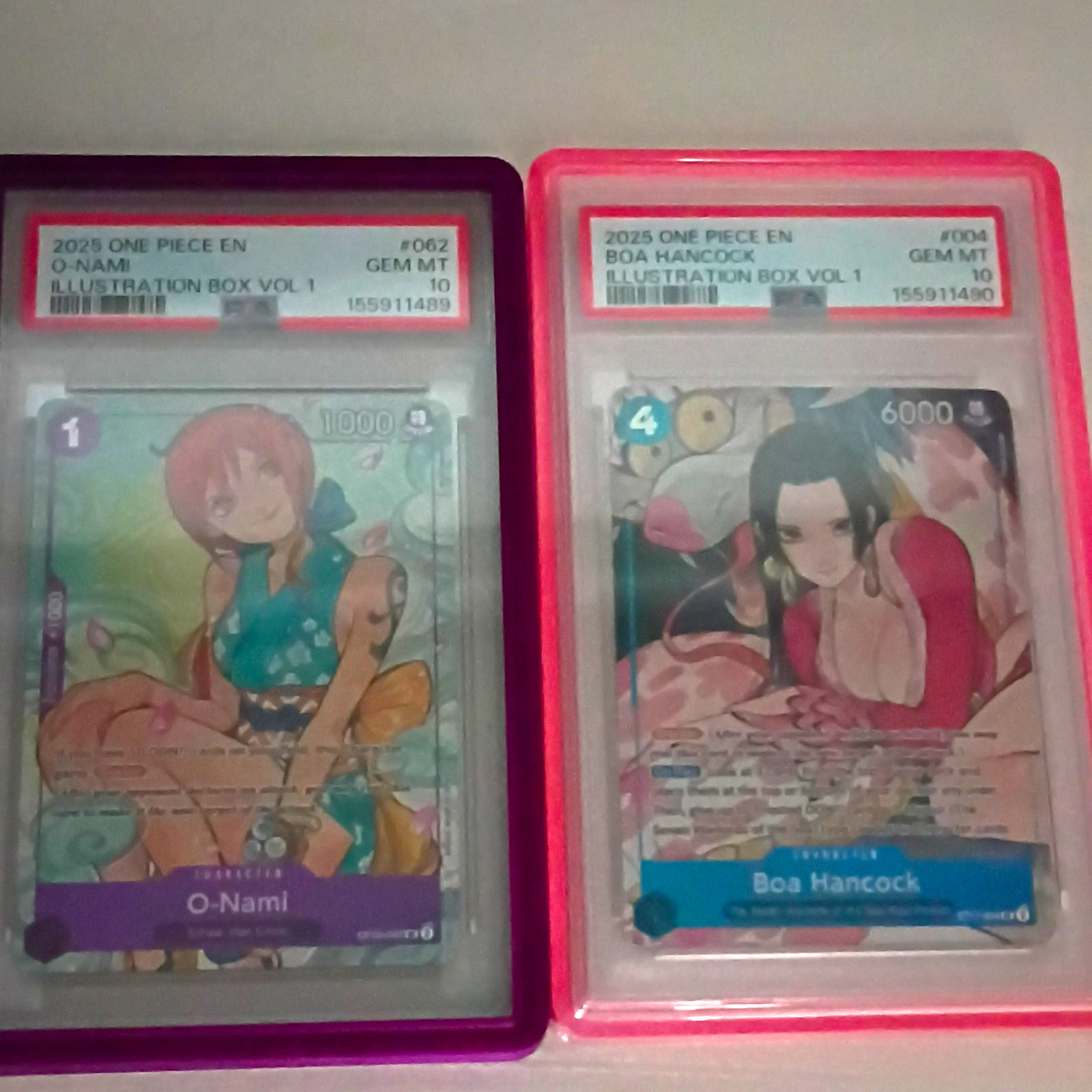 Boa Hancock & Nami Sequential Set From Illustration Box Vol.1