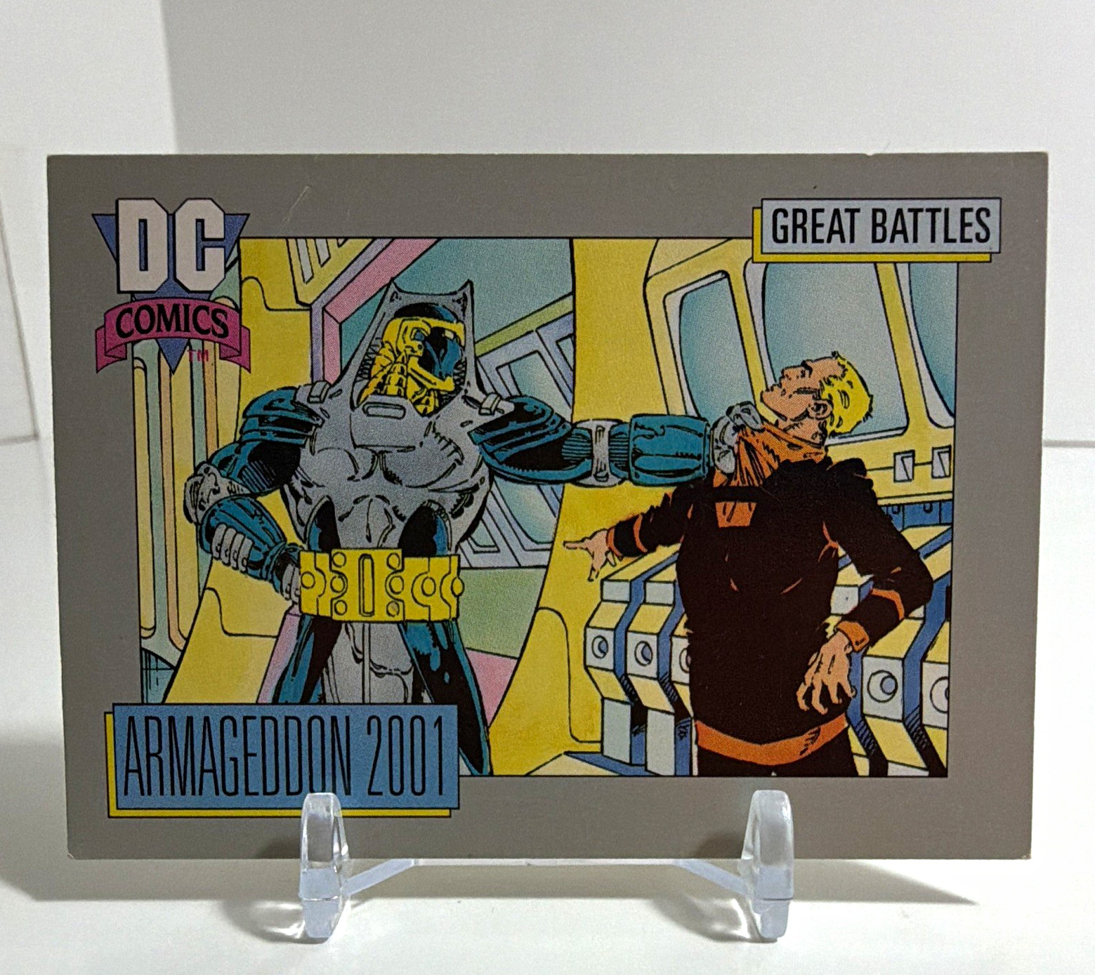 1991 Impel DC Comics Armageddon 2001 Great Battles #164 Card (6)