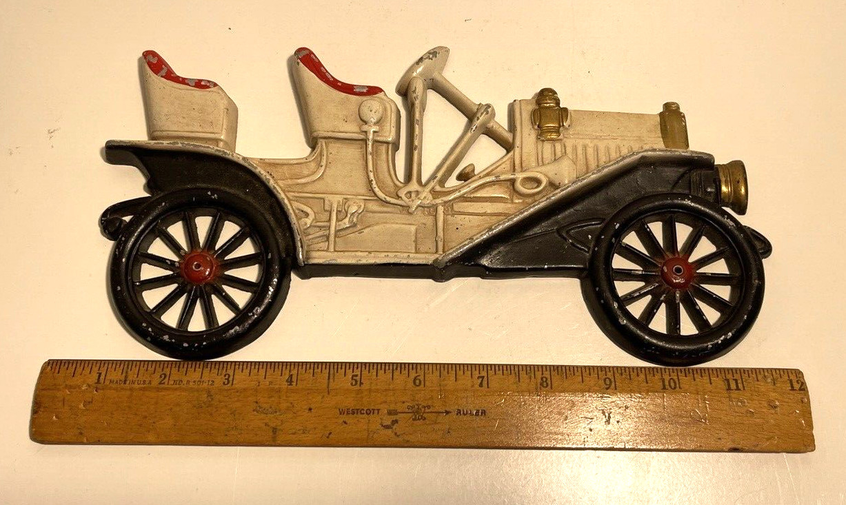 Vintage 1910 Buick Automobile midwest aluminum wall plaque decoration