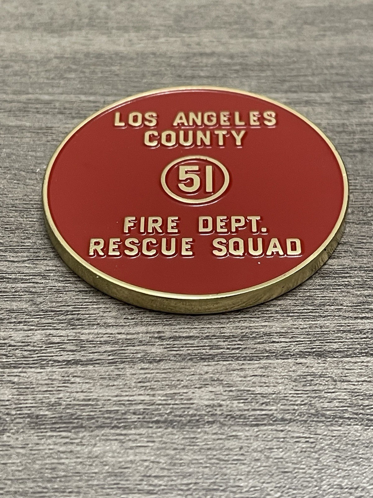 tv emergency squad 51 Paramedic Coin
