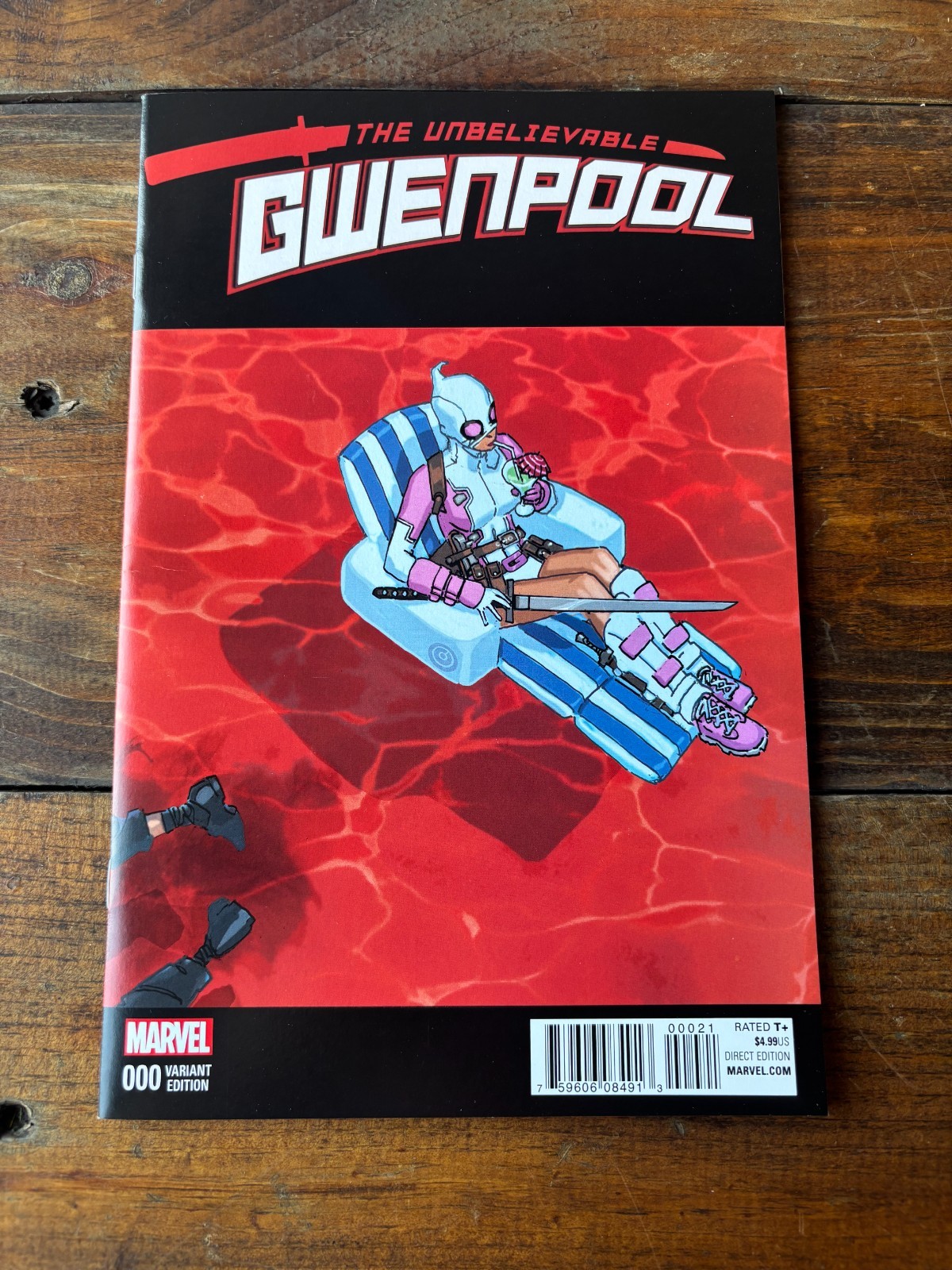 Unbelievable Gwenpool #0 1:25 variant VF/VF-