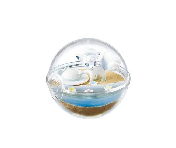 Pokemon Sun & Moon Terrarium Collection EX Alola Region Alolan Vulpix Figure