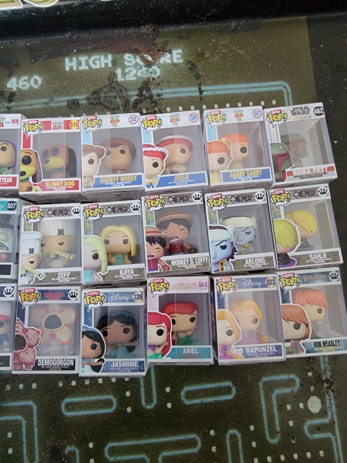 Funko Pop Bitty Bundle (30) Figures No Duplicates, Toy Story, Stranger Things...