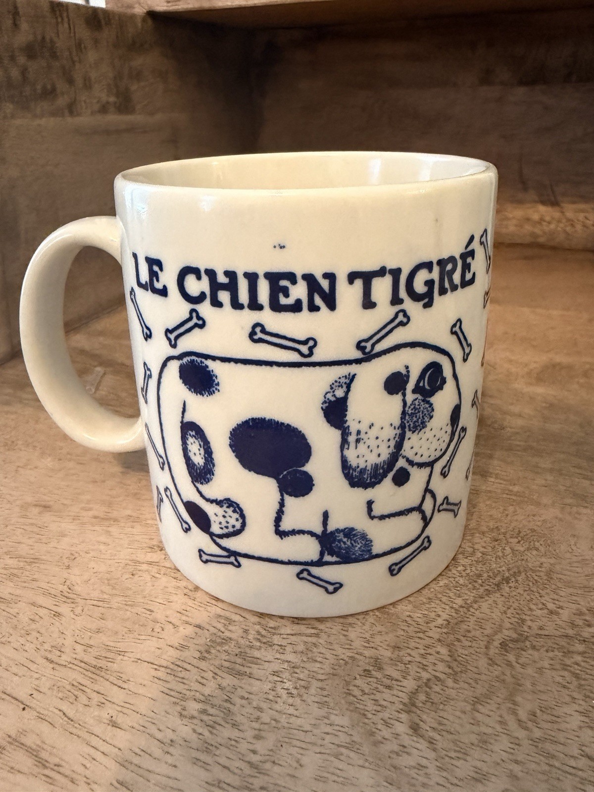 Vintage 1978 Taylor & Ng LE CHIEN/LE CHIEN TIGRE  Coffee Mug
