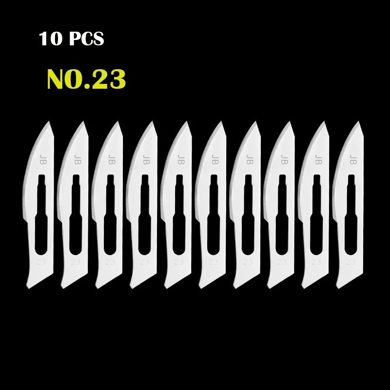 Mini EDC Folding Knife with 10 Blades Stainless Steel Pocket Knife Bottle Opener