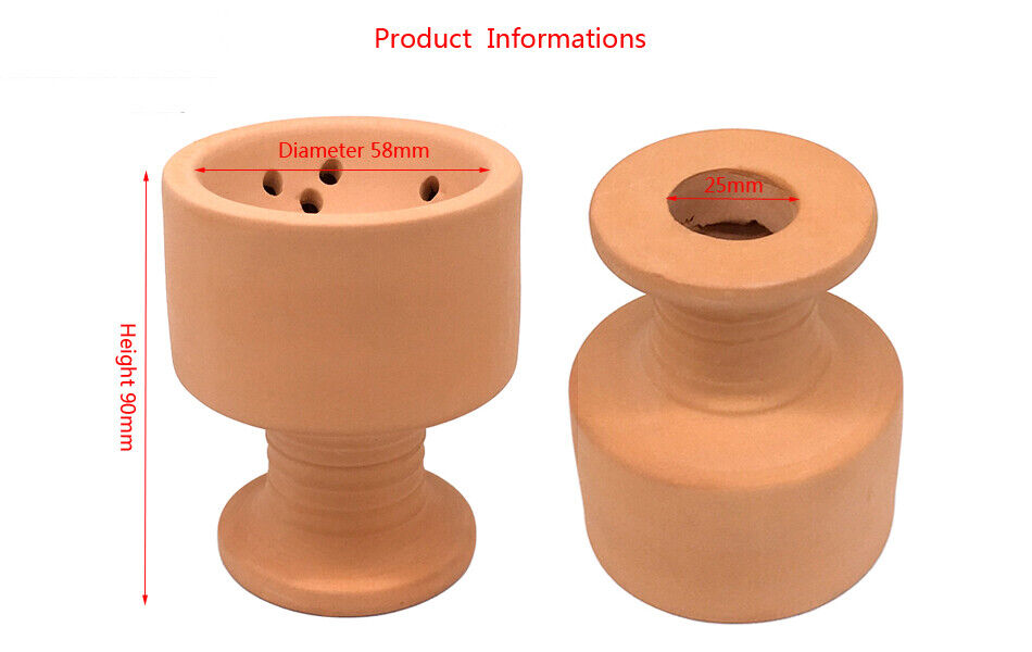 Hookah Multiholes Design Ceramic Shisha Tobacco Bowl Sheesha Chicha Narguile new