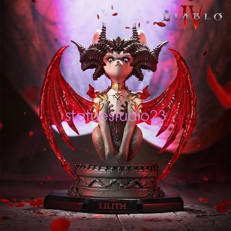 Pre order Blizzard BLZ007 Diablo IV Lilith GK Model Statue H About 17cm