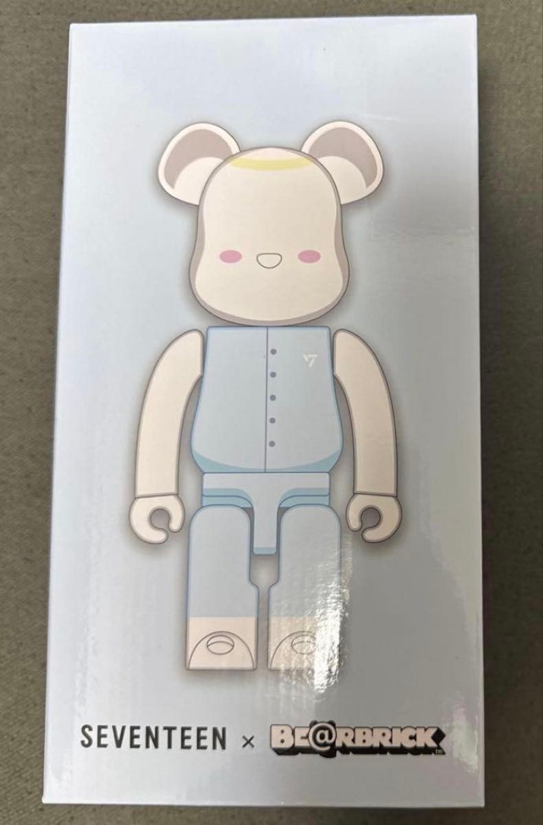 Medicom Toy BE@RBRICK Seventeen Jeonghan 400% Bearbrick with Trading Card New
