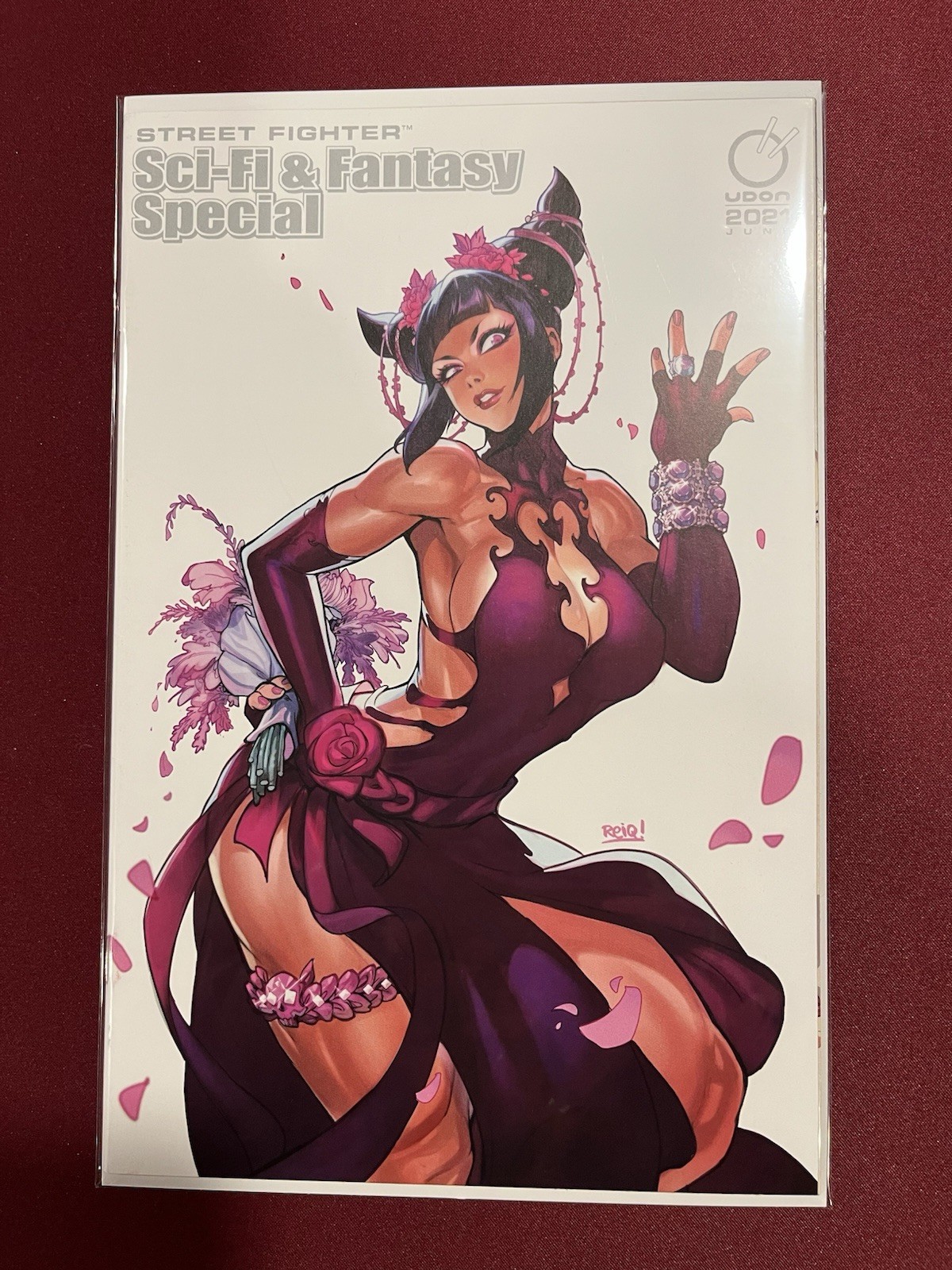 2021 Street Fighter Sci-Fi & Fantasy Juri Dark Shadow Bride REIQ LE 100