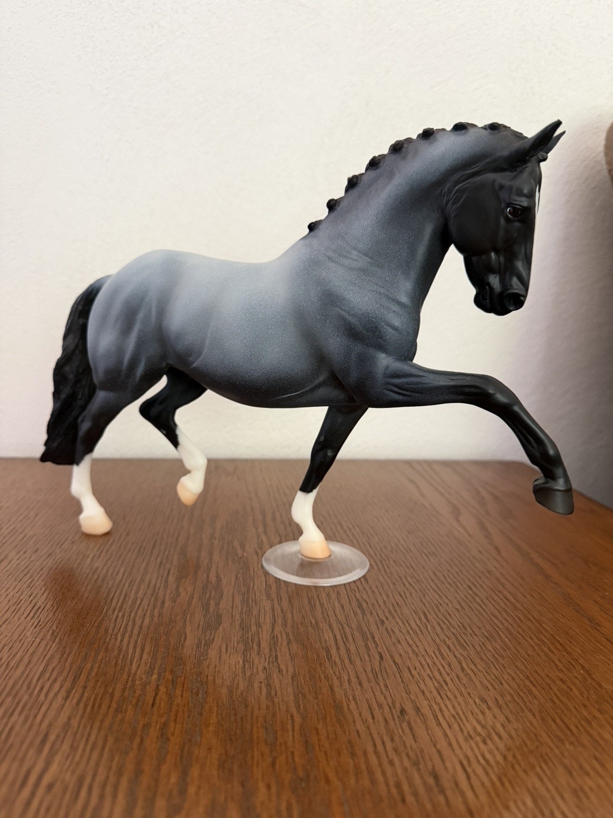 NEW Breyerfest 2025 SEIZE THE DAY SUPRISE Matte Blue Roan Totilas