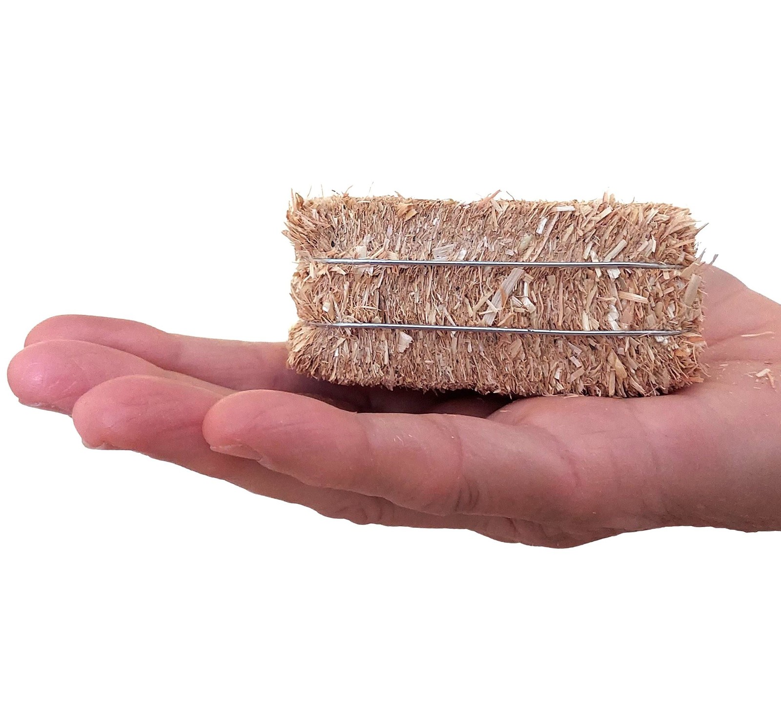 Meyer Imports Mini Hay Bales - Small - (Pack of 24) Small Decorative Hay, Golden