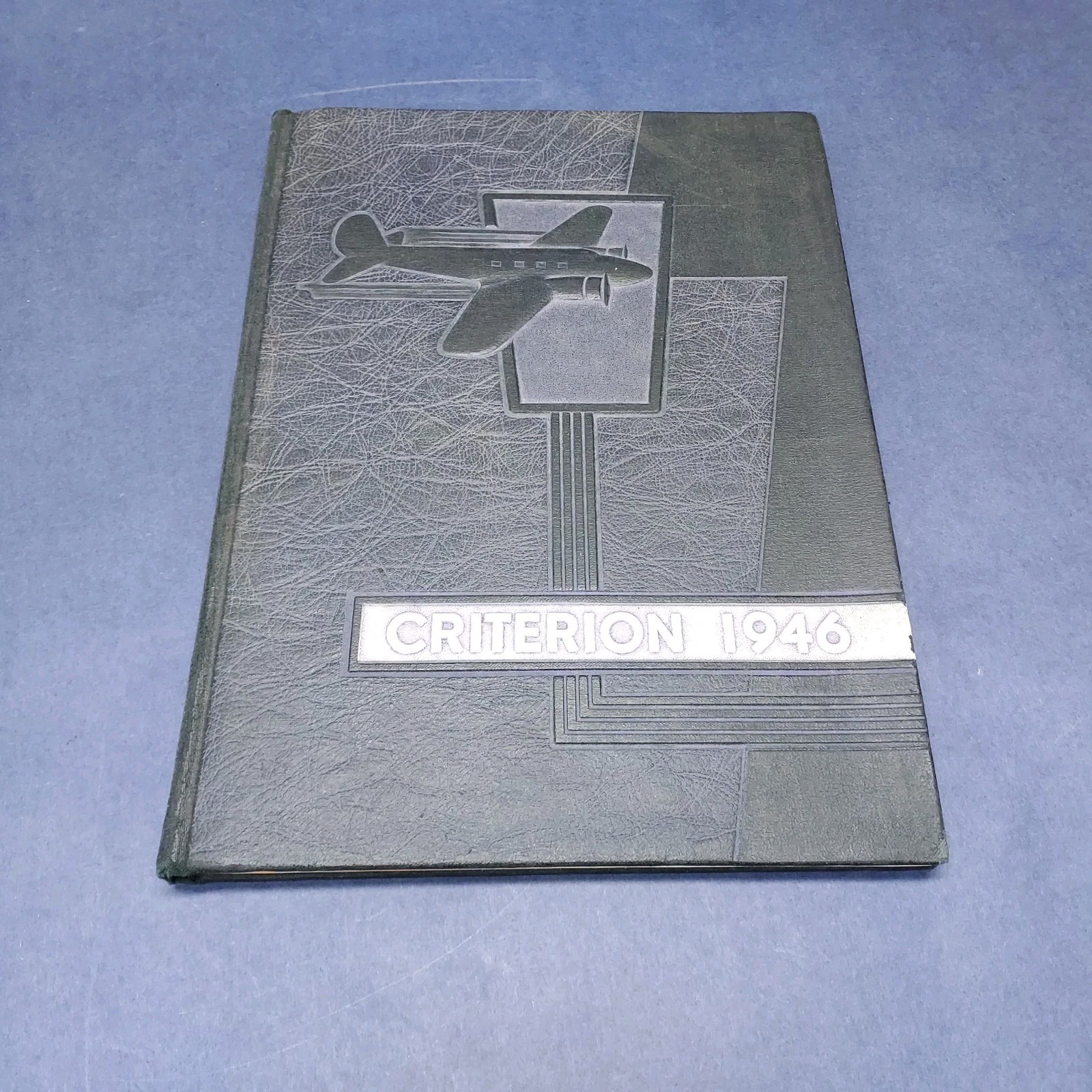 1946 Vintage Criterion Central High School Bridgeport, Connecticut Yearbook