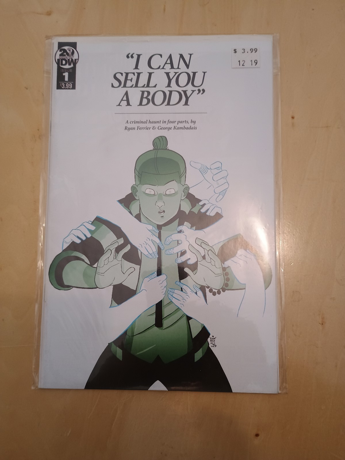 I CAN SELL YOU A BODY #1 COMIC -  (IDW 2020 1st Print)