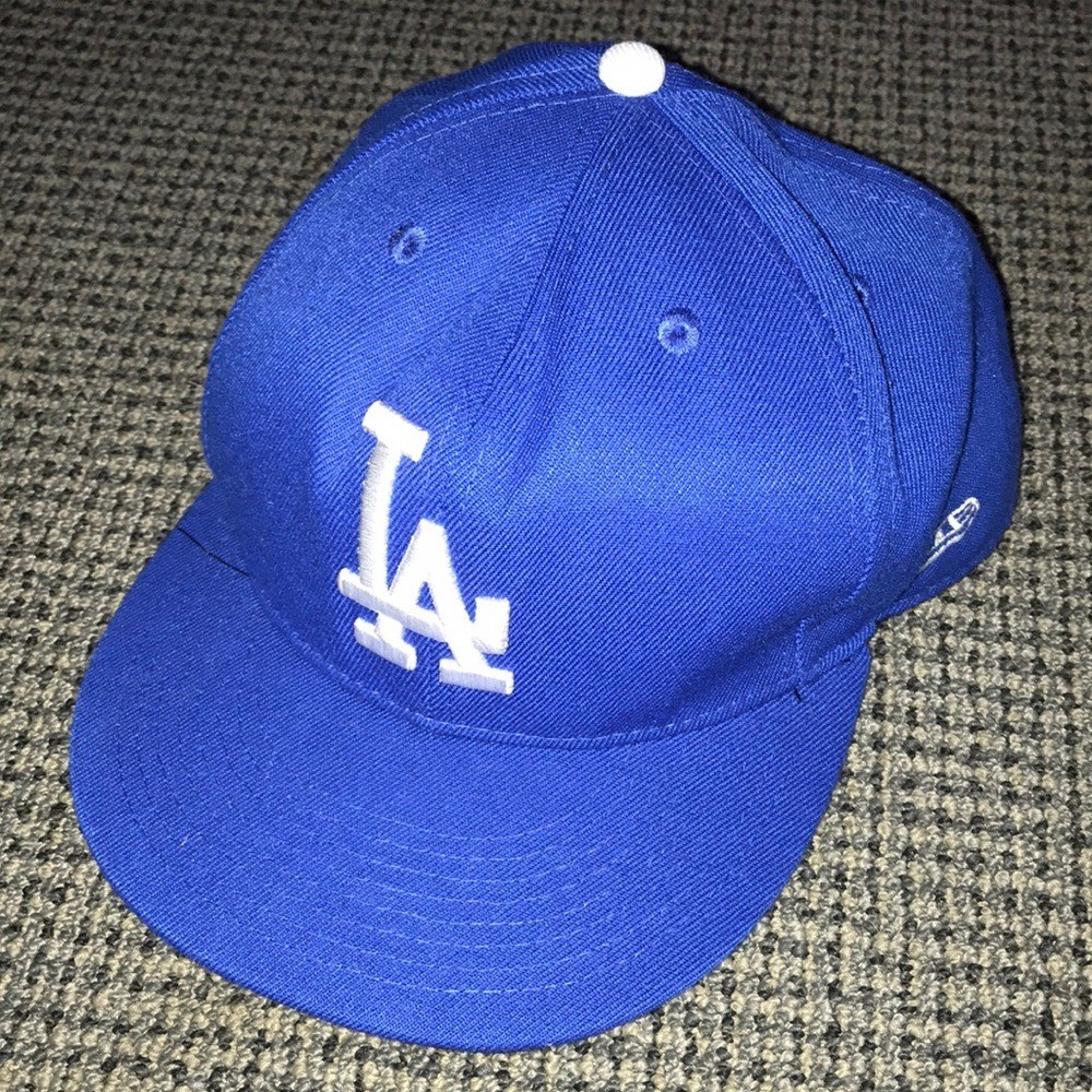 New Era Royal Blue LA Dodgers Baseball Hat with White Accent