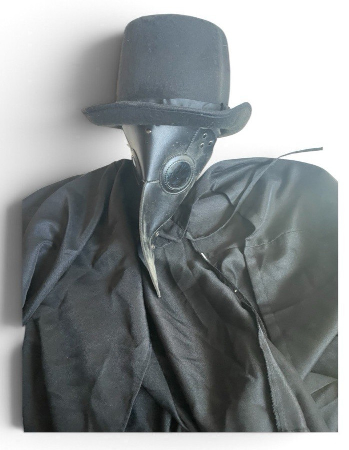 Plague Doctor Mask Long Nose Beak RetroSteampunk Halloween Cosplay Costume Props