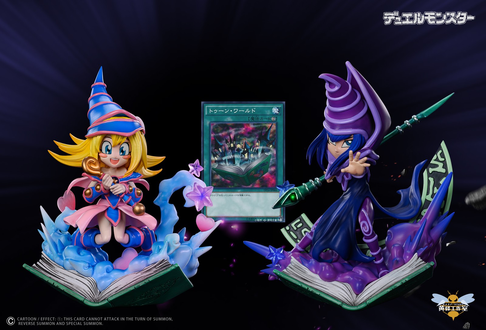 Wasp Studio Dark Magician Girl Wcf Resin GK Painted Statue Duel Monsters Presale
