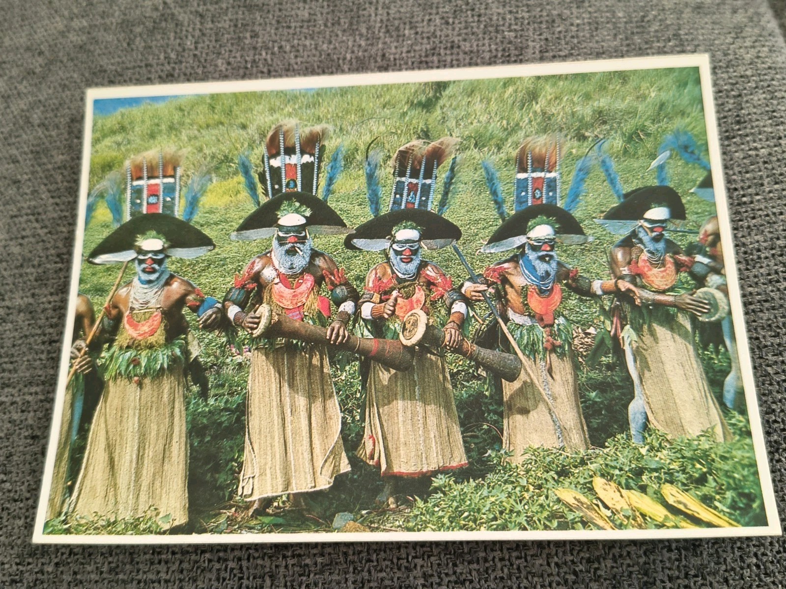 Melpa People Sing Sing Mount Hagen Papua New Guinea Postcard