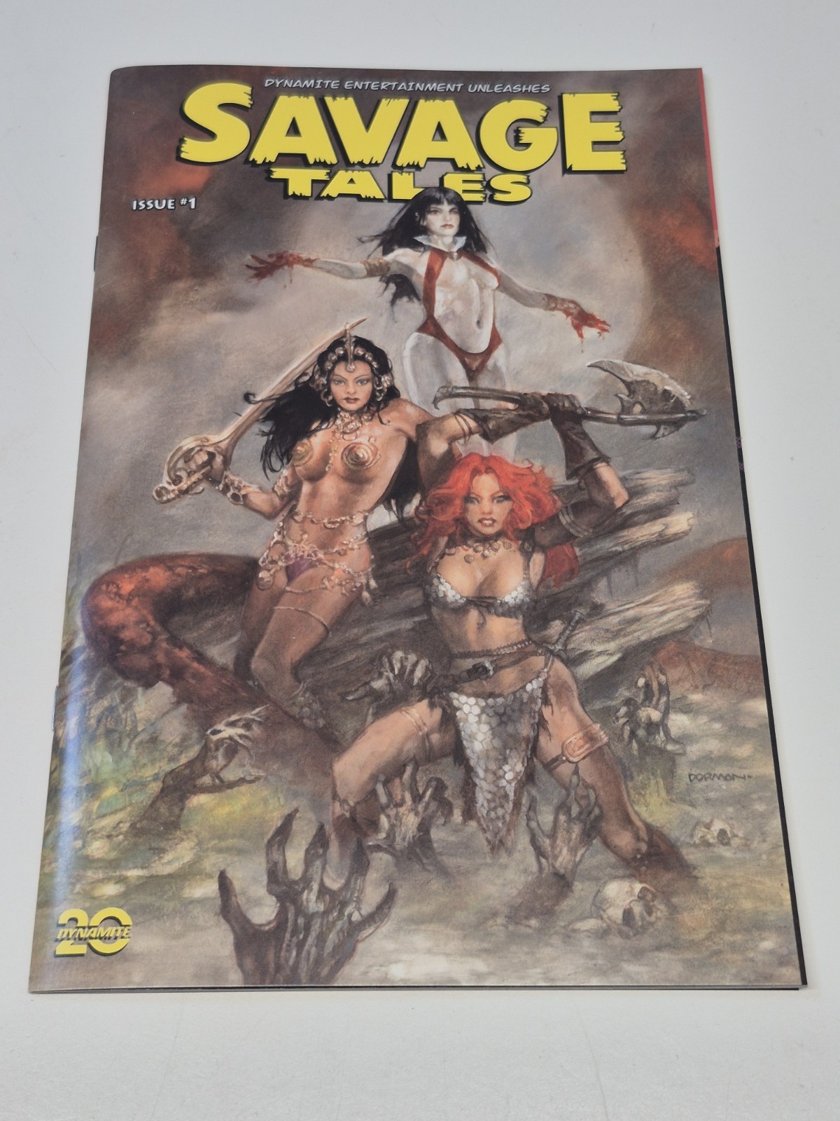 SAVAGE TALES WINTER SPECIAL #1 COMIC BARENDS COVER B VARIANT Dynamite 