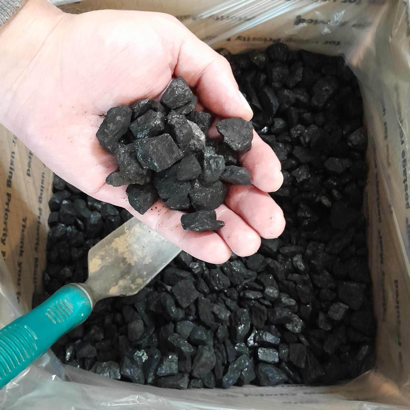 Bituminous Blacksmithing Coal, 15 Pound Box Bituminous Blacksmithing Coal, 15 Pound Box