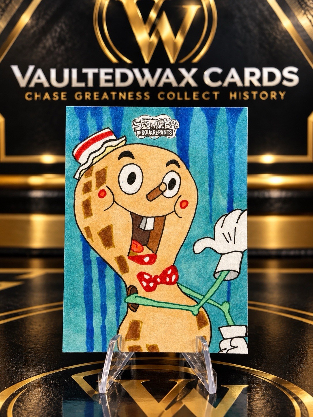 2025 Topps Chrome Spongebob Goofy Goober 1/1 Sketch Card Sir Edmund Duke Auto 2025 Topps Chrome Spongebob Goofy Goober 1/1 Sketch Card Sir Edmund Duke Auto