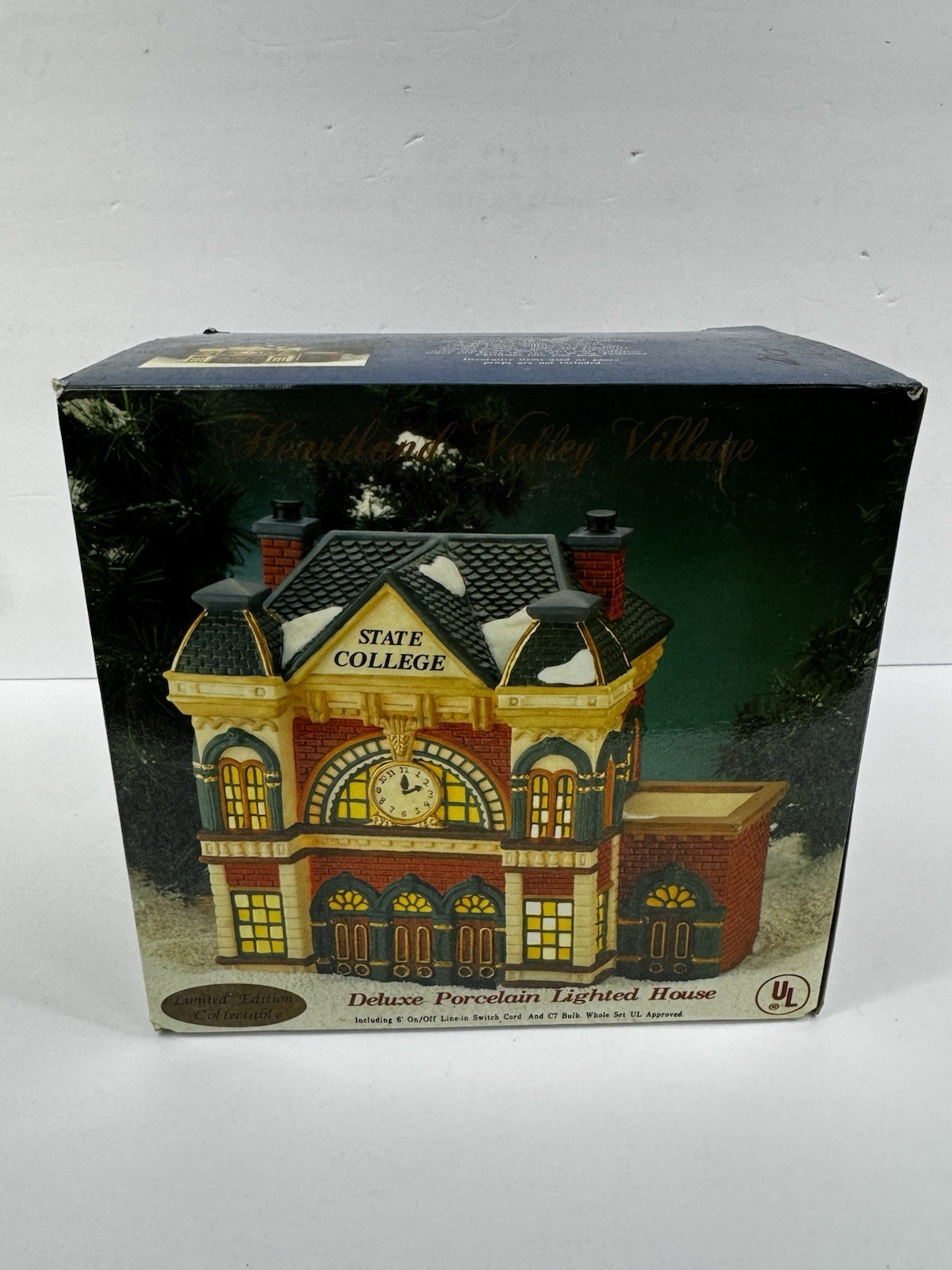 1997 O\'well Heartland Valley Christmas Village STATE COLLEGE Lighted