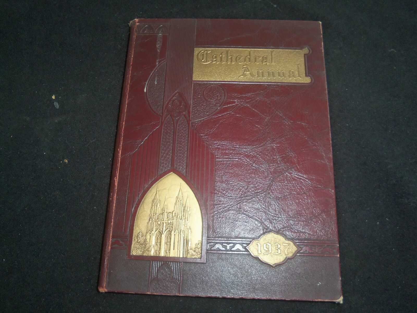 1937 CATHEDRAL COLLEGE OF IMMACULATE CONCEPTION YEARBOOK - BROOKLYN, NY- YB 2525