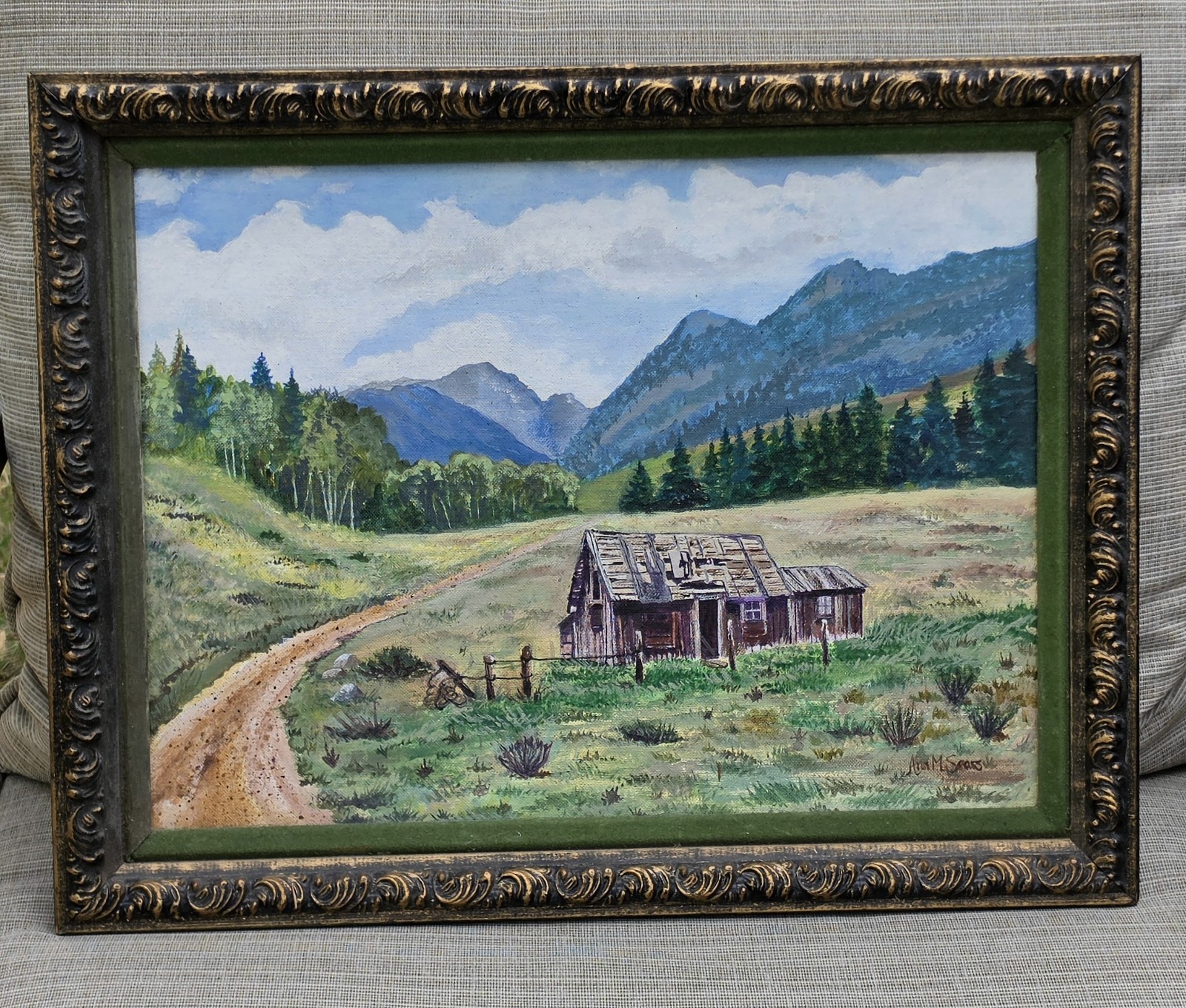 Western Landscape Original Oil Painting By Utah Artist