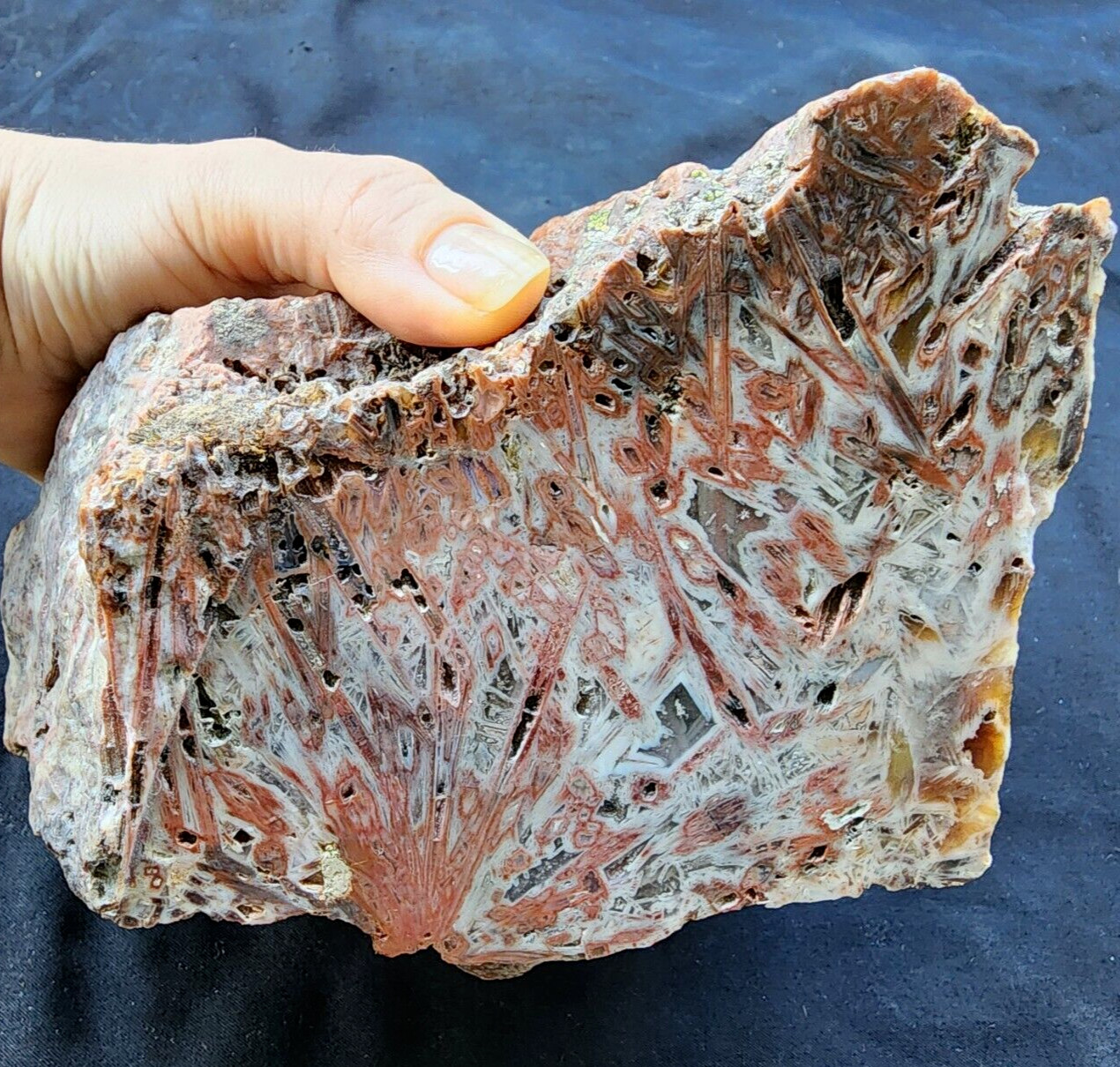 4.9 lbs (2.25 kg) Lapidary Materials, Agate Display, Agate Art, Agate Specimen