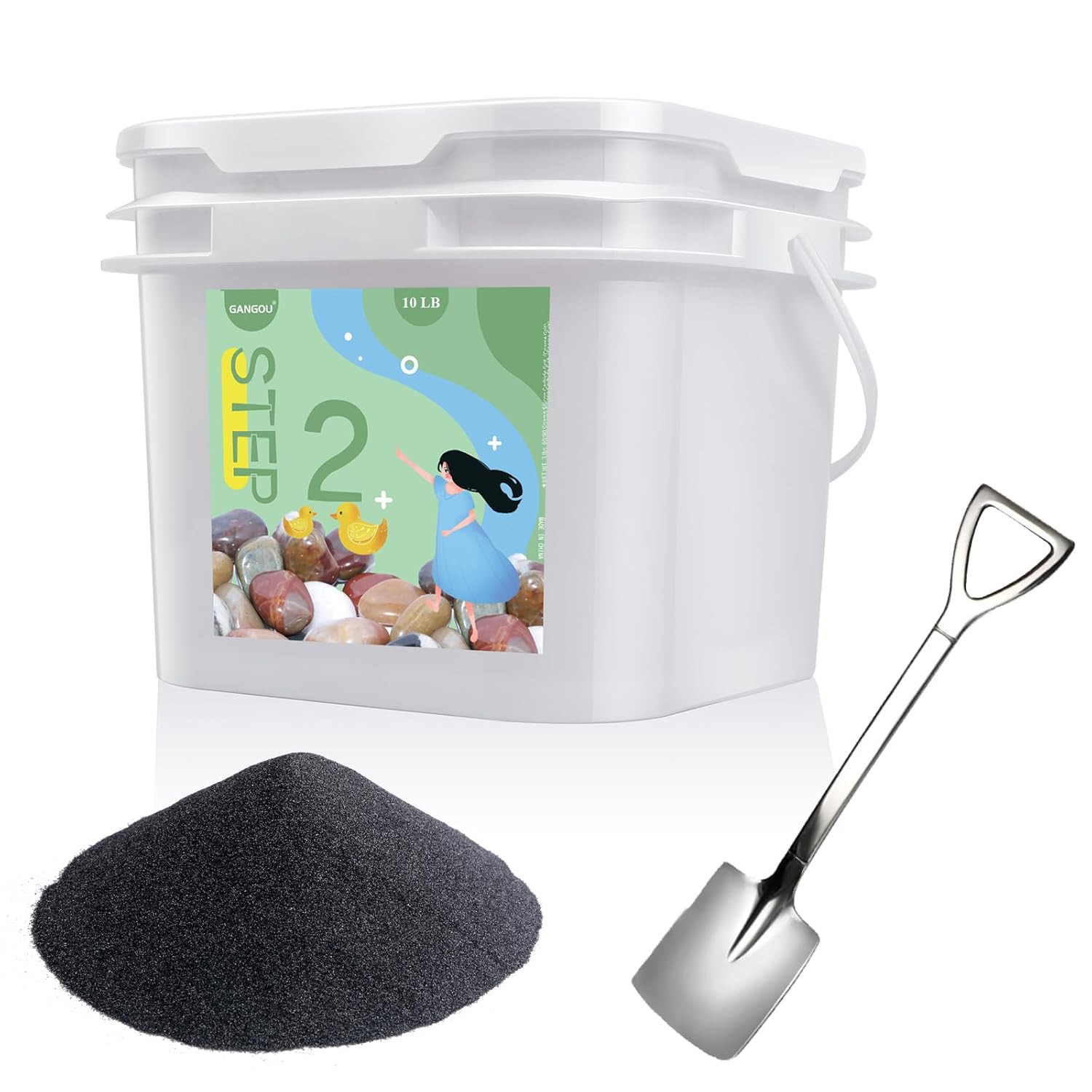 10 Lbs Tumbler Media Grit,Rock Polishing Grit Media, Works with Any Rock Tumbler