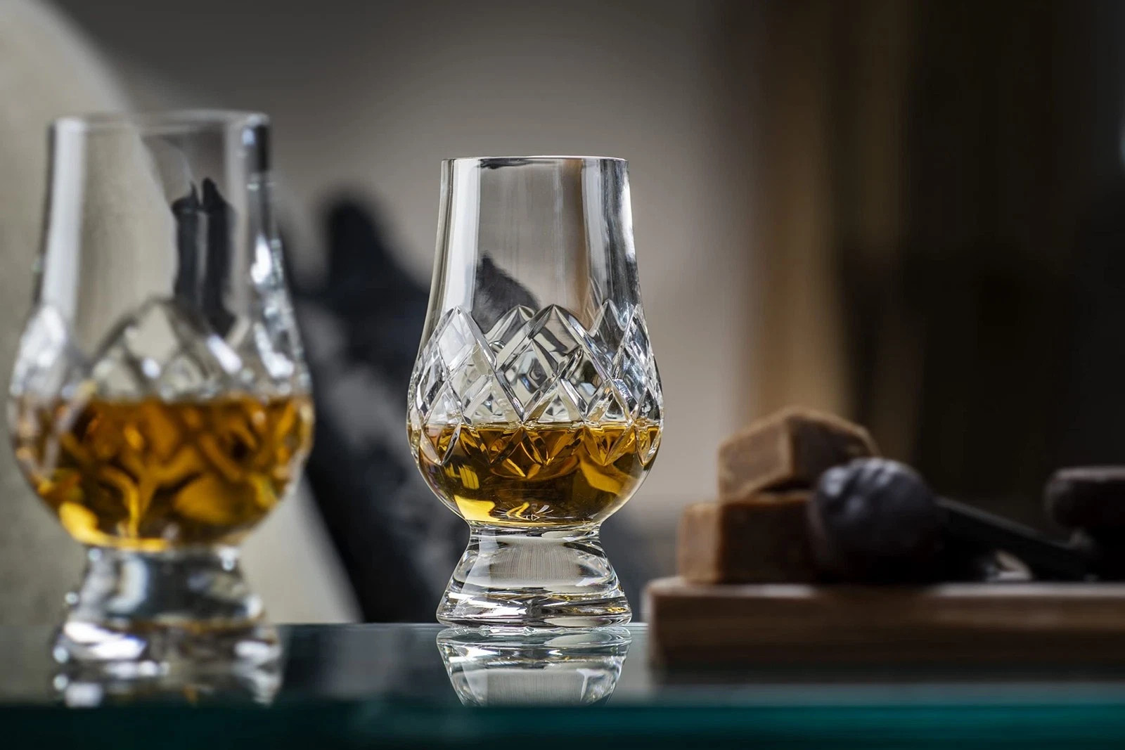 Official Glencairn Cut Crystal Single Malt Scotch Whisky Tasting Glass 🔥