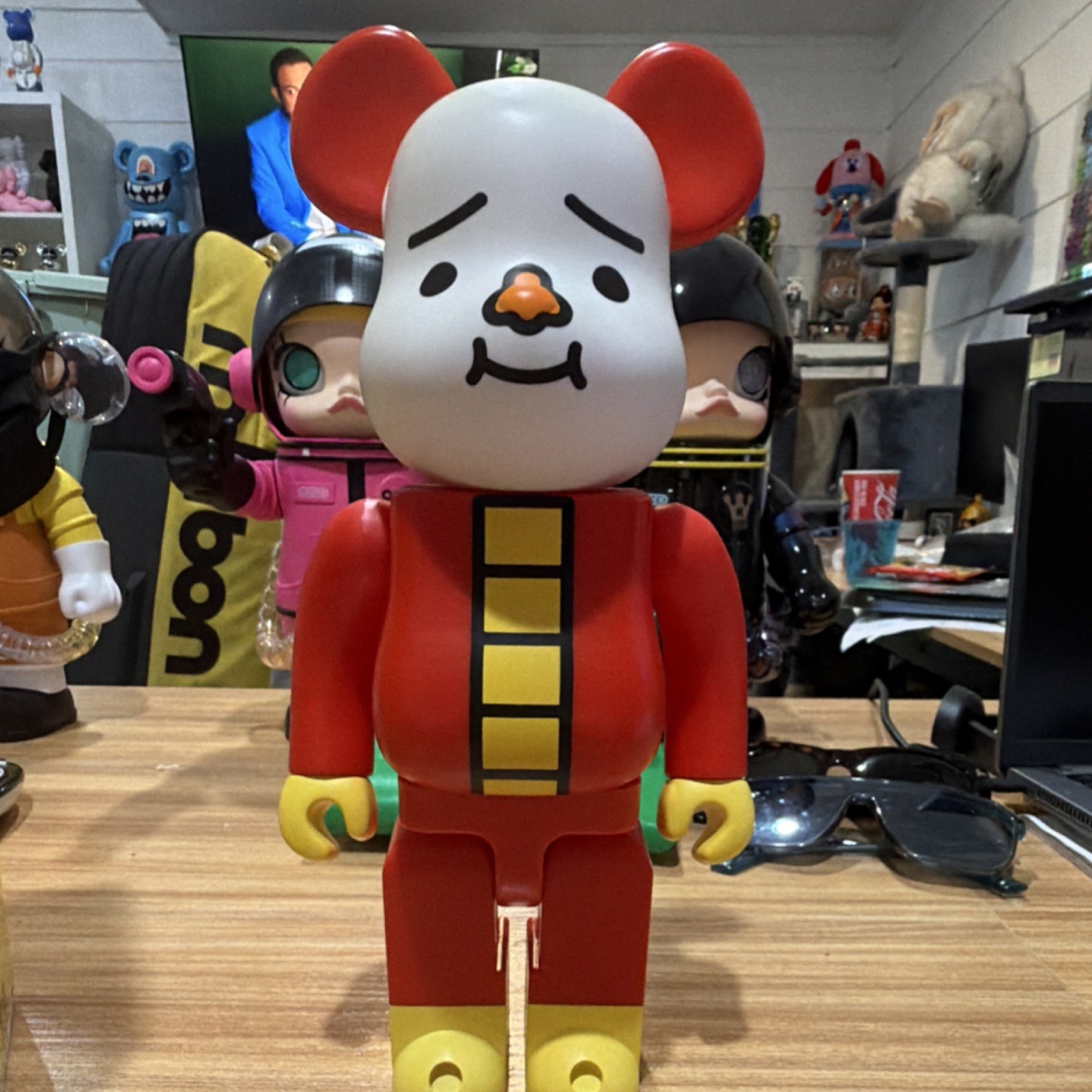 Medicom Toy BE@RBRICK To-Fu Oyako Okan 400% 280mm Figure DEVILROBOTS