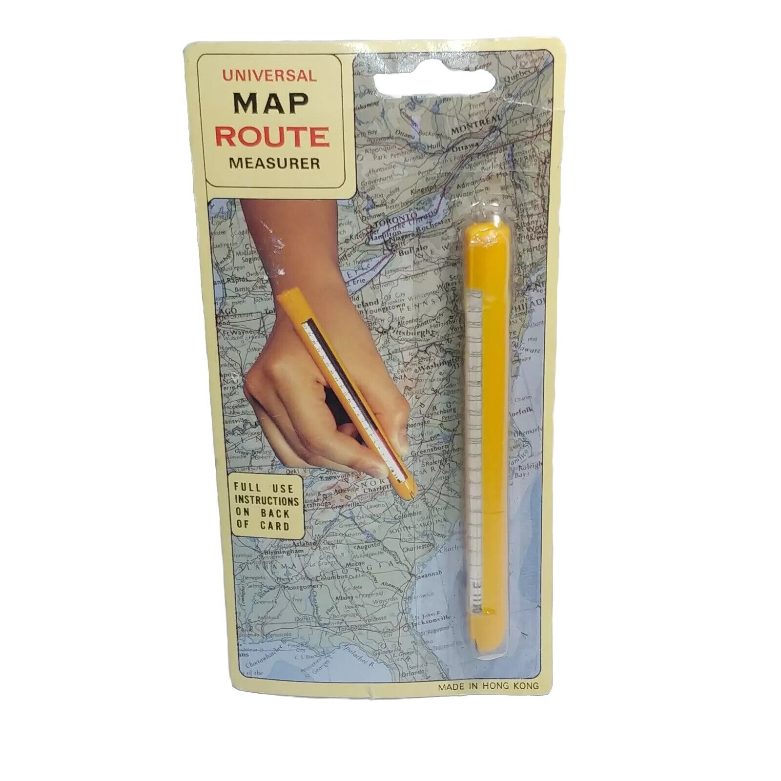 Vintage Universal Map Route Measurer 