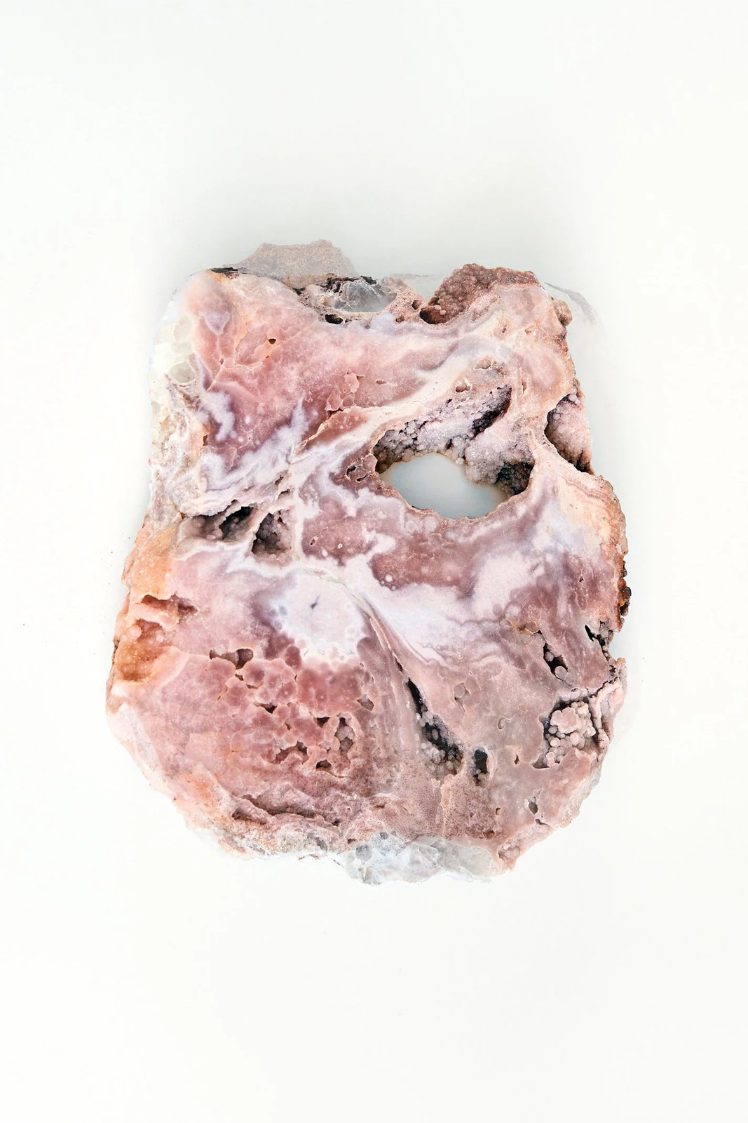 4.5 lb Natural Pink Amethyst Crystal Display Specimen – Brazil