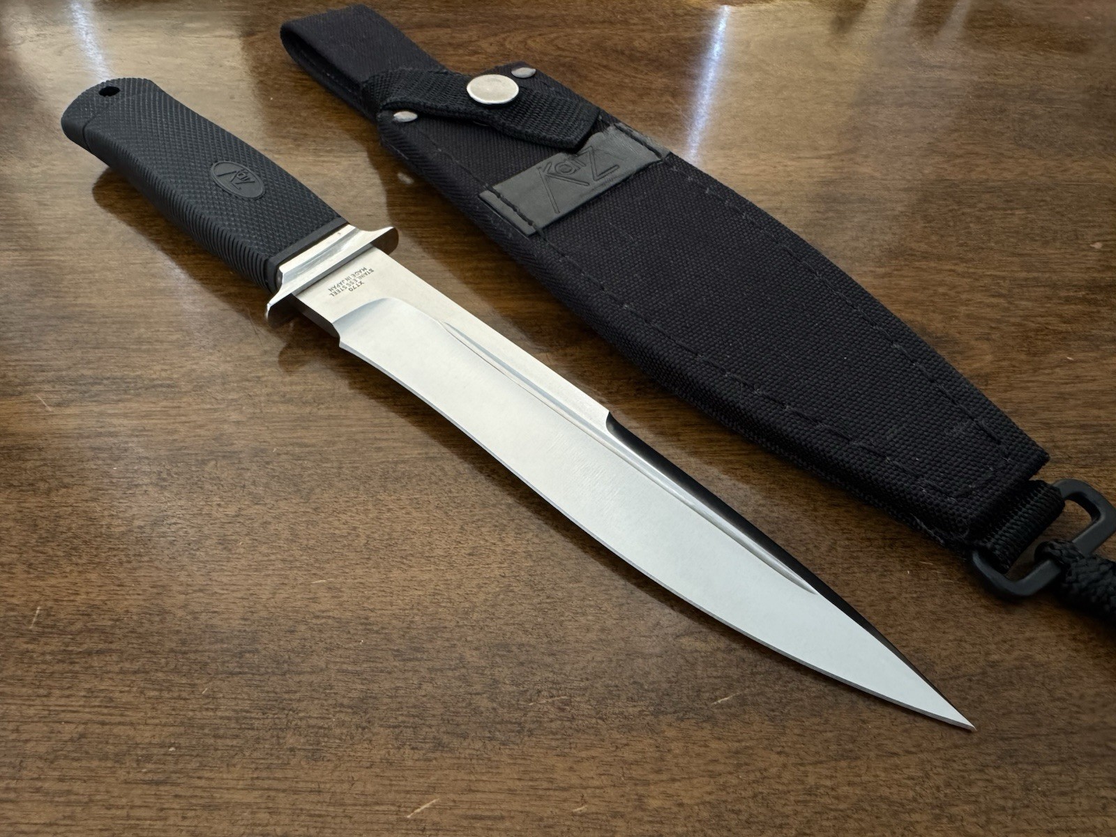 Katz Alley Kat XT-70 Fixed Blade Knife Tactical Fighter Modified Made In Japan