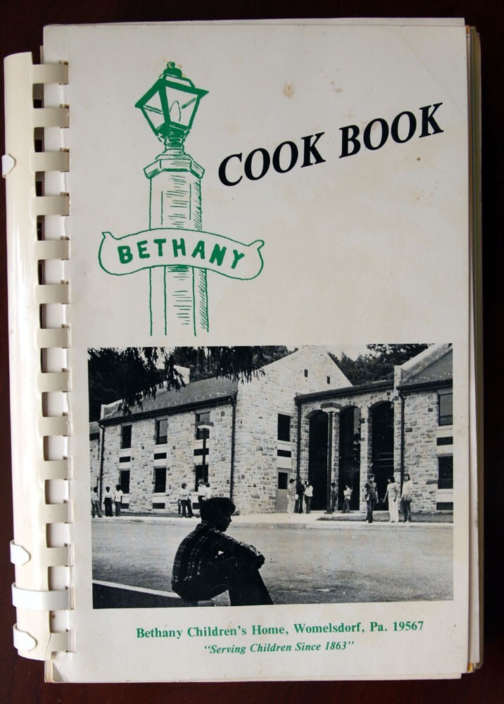 Bethany Children\'s Home Cookbook Womelsdorf PA 1979 12th Edition Pennsylvania
