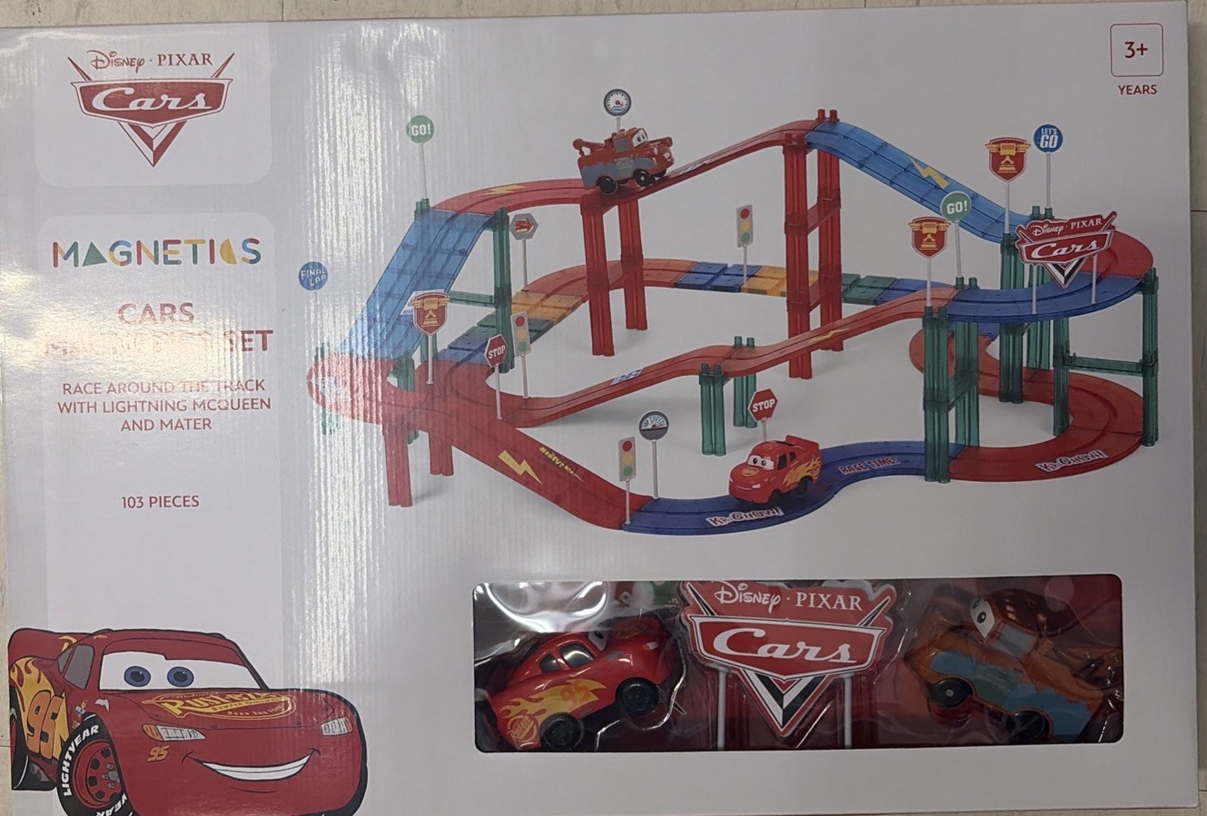 Magnetics Disney Pixar Cars Magnetic Set 103 Pieces Multicolour Age 3+